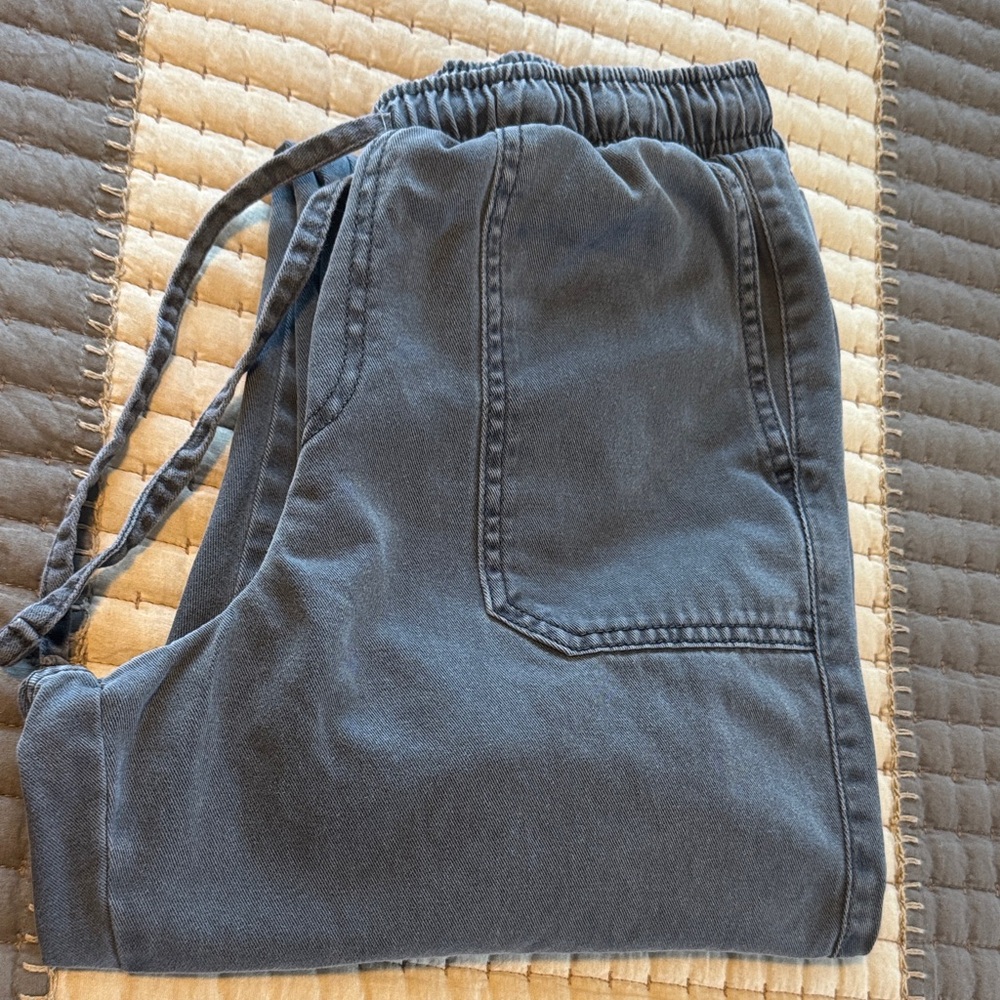 Primark Charcoal Elastic Waist Pants